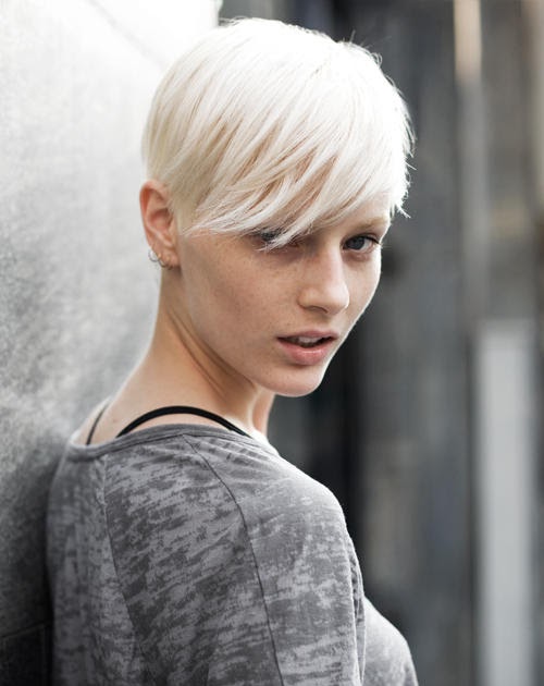 fashion from iceland: white hair