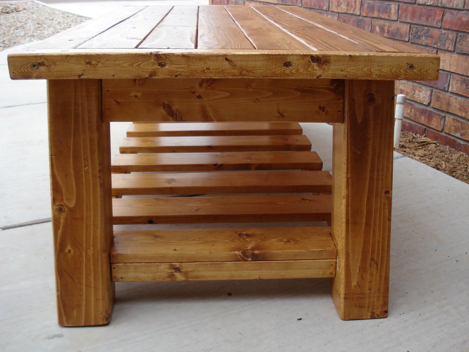 Chestnut Sparrow Coffee Table Construction