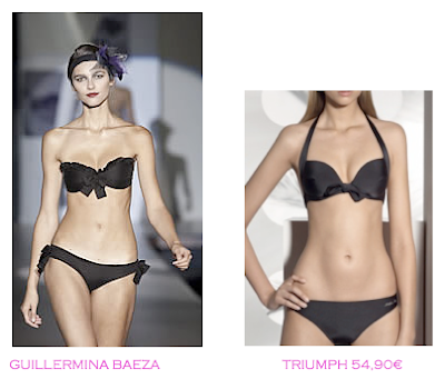 Comparativa precios bikinis para mucho pecho: Guillermina Baeza vs Triumph 54,90€