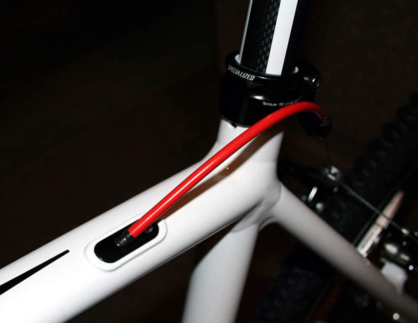specialized roubaix internal cable routing