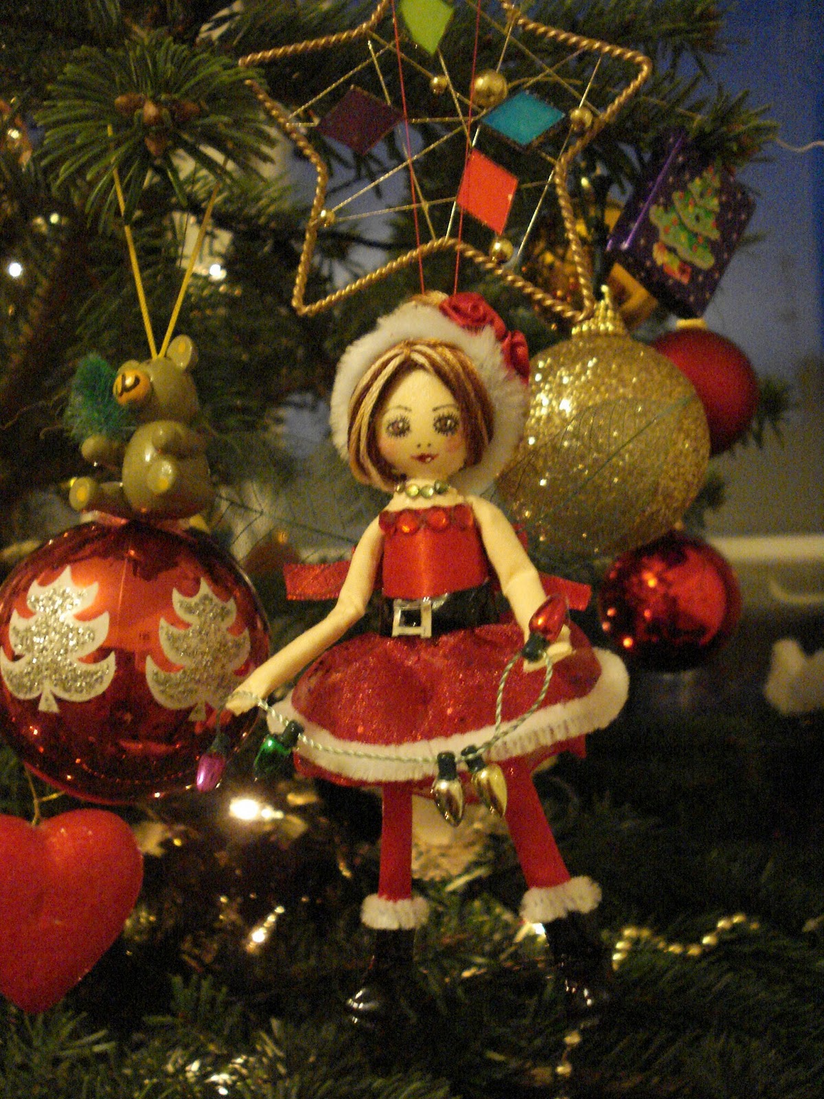 Victoria Stitch Christmas Tree Fairies