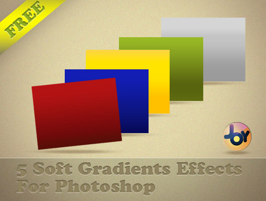 Soft Gradients Effects For Photoshop