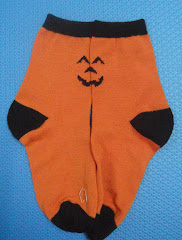 Kid's Halloween Pumpkin Socks