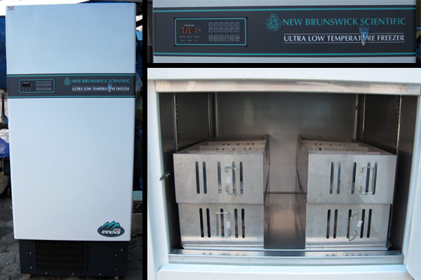 2nd MACHINE: Ultra-low temperature laboratory freezer - 86C, New