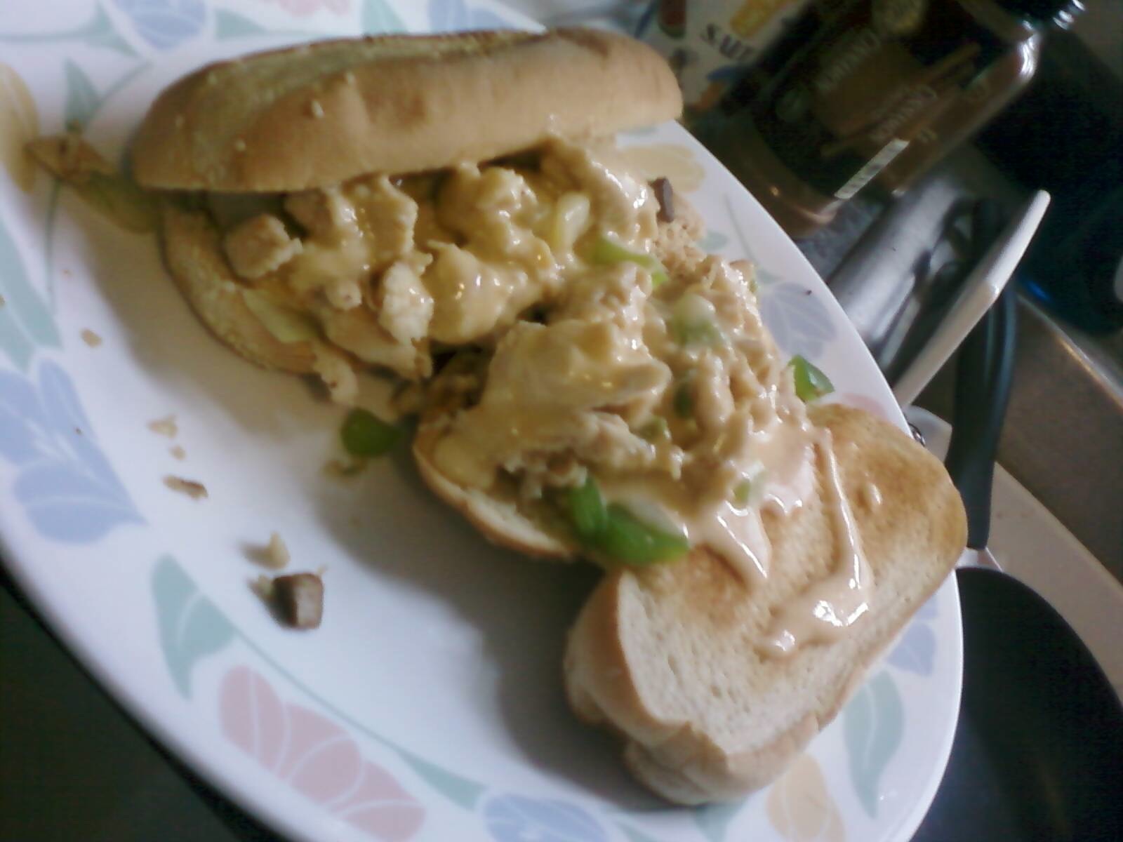 Everyday Dude Food And More??? Chicken Philly Cheese Sauce