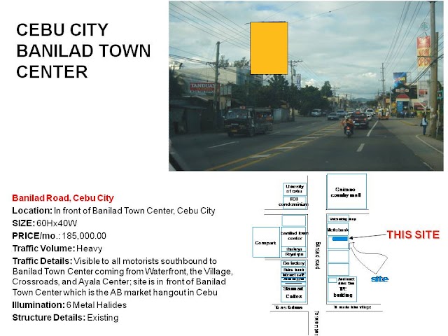 Billboard in Cebu : Banilad Area