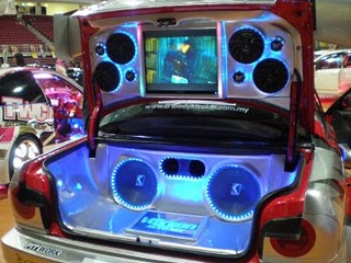 modification cars: audio car modification