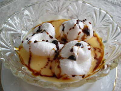  CREMA INGLESA CON <strong>ISLAS FLOTANTES</strong> 