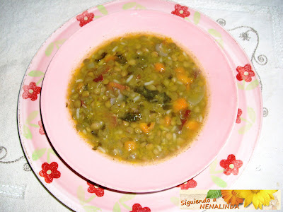  LENTEJAS CON VERDURAS 