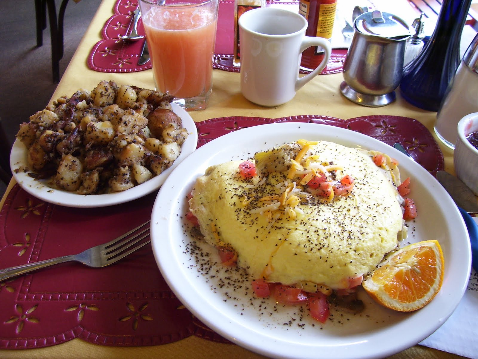 Breakfast at Epiphany's Judy’s Cafe