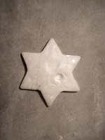 13 estrella con oilpaste seca   Colgante de estrella con piedra