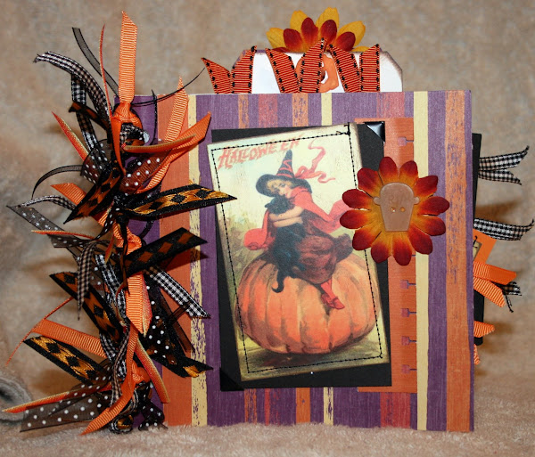 Vintage Halloween Paper Bag Album