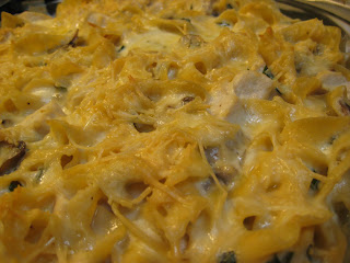 Heavenly Chicken Tetrazzini with Sour Cream