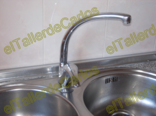 elTallerdeCarlos: reparar grifo de cocina. Grifo de cocina que suelta
