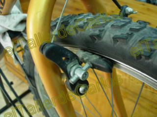 Dia-Compe MX2 Bicycle BMX V-brake Caliper - SILVER ANODIZED - Foto 11