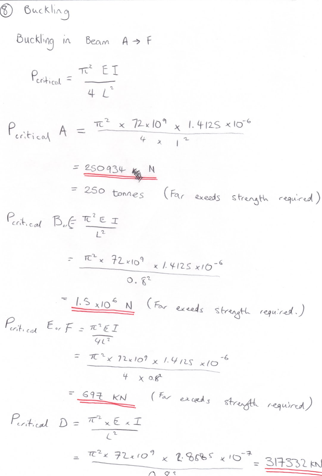 ME2045 Crane Project Mechanics and Calculations