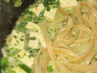 Fettuccine paneer alfredo recipe