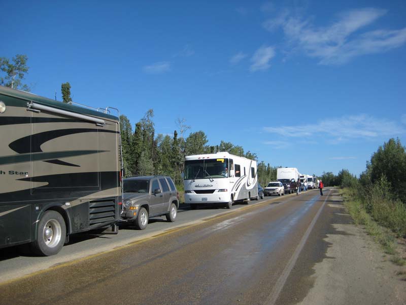 Alaska 2010 Day 48 Tok, Alaska to Destruction Bay, Yukon Territory