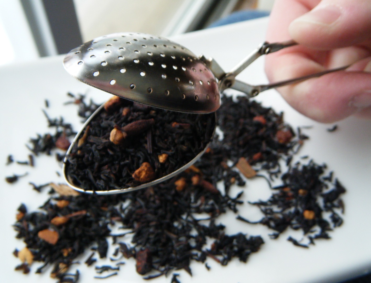 What About Pie Steeping chai tea