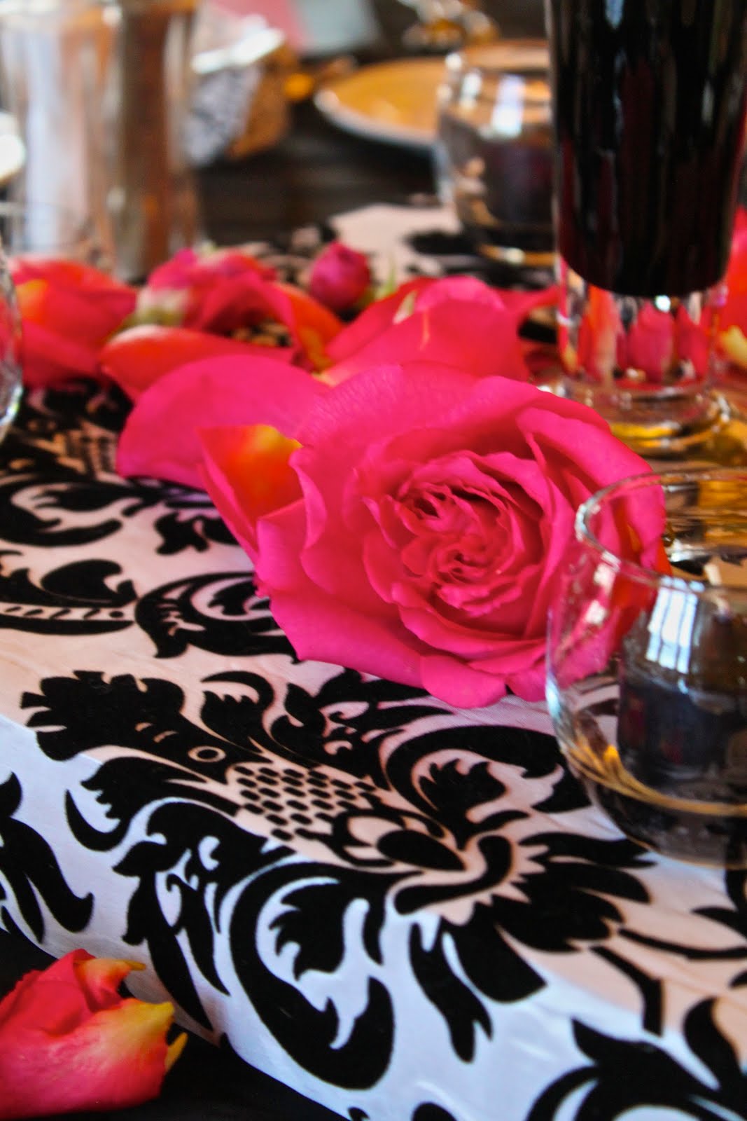 merry me events Black, White and Pink all over!