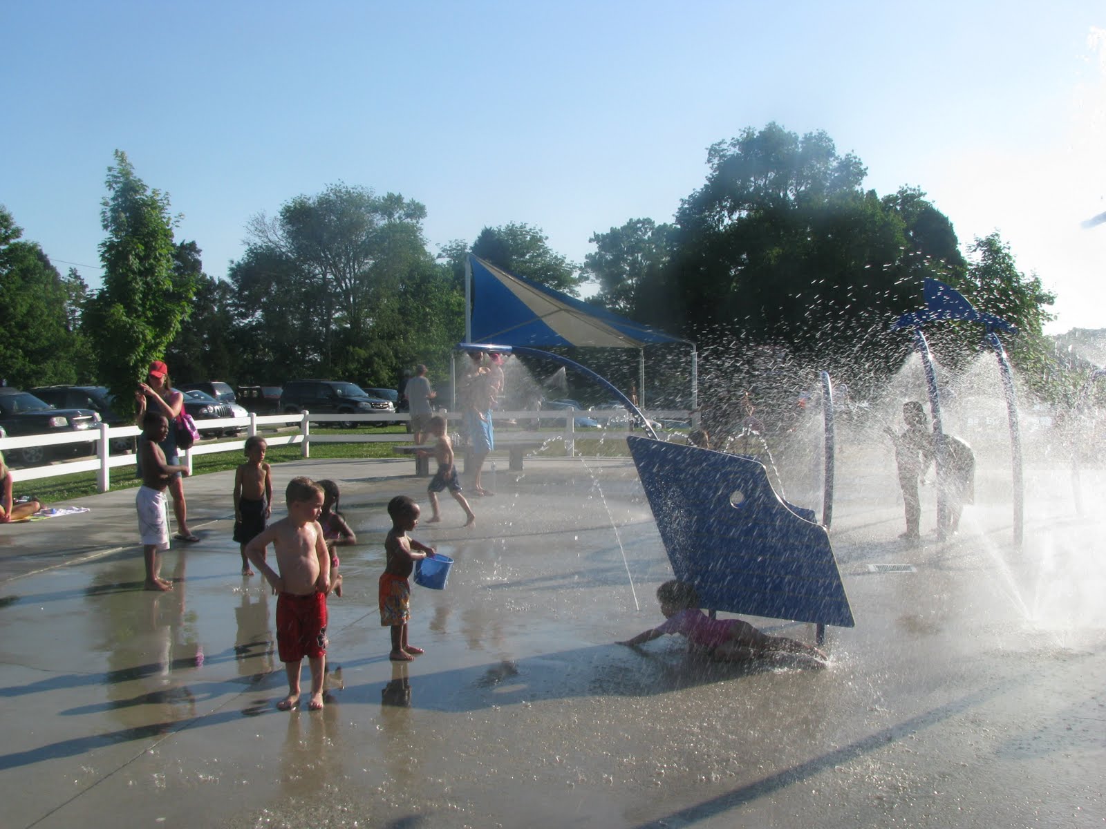 Family of Four: Splash Pad