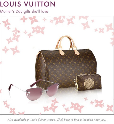Mother&#39;s Day is next week |In LVoe with Louis Vuitton