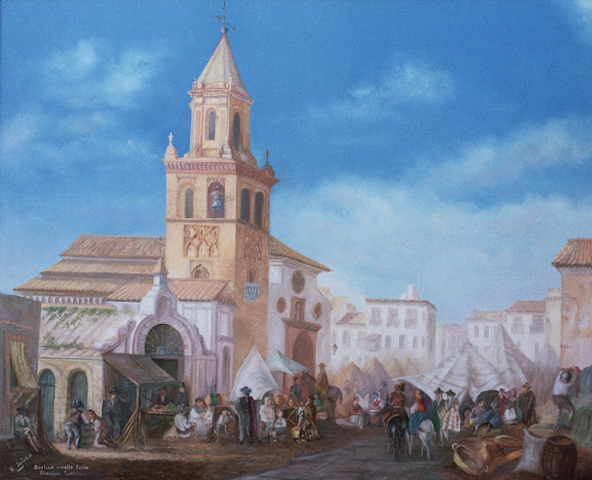 LA SEVILLA DE AYER. Iglesia Omnium Santorum de Sevilla en el s. XIX