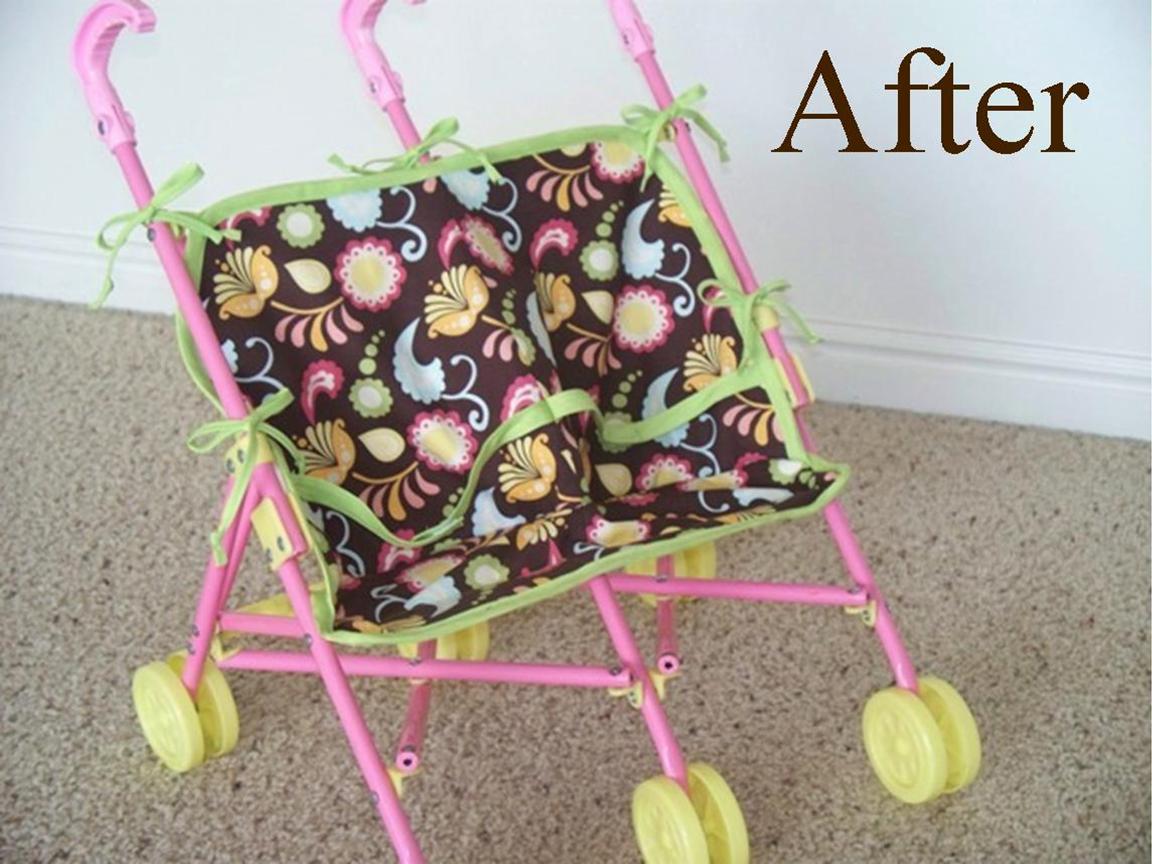 Cookie Nut Creations: Doll Stroller Makeover