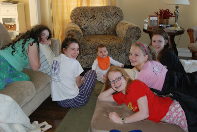 Jonathan and Julie's Great Adventure: 8th Grade Girl Sleepover---April ...