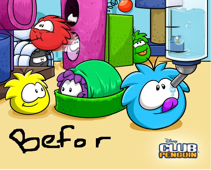 Befor The Puffles Get Rabies