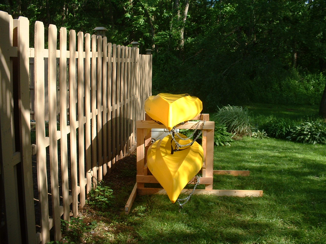MadKayaker Home made boat racks