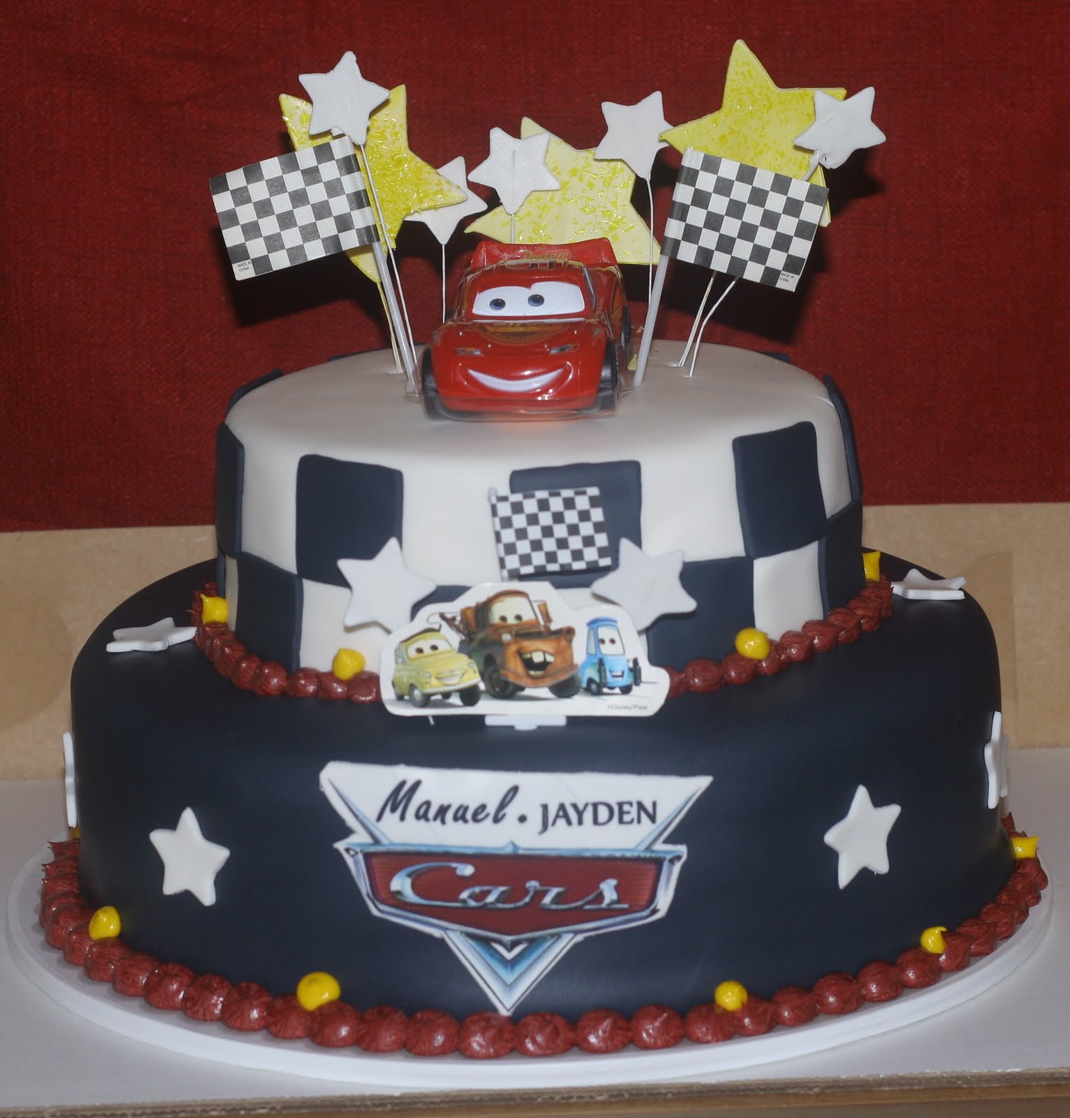 Hector's Custom Cakes: Disney's Cars Themed Cake