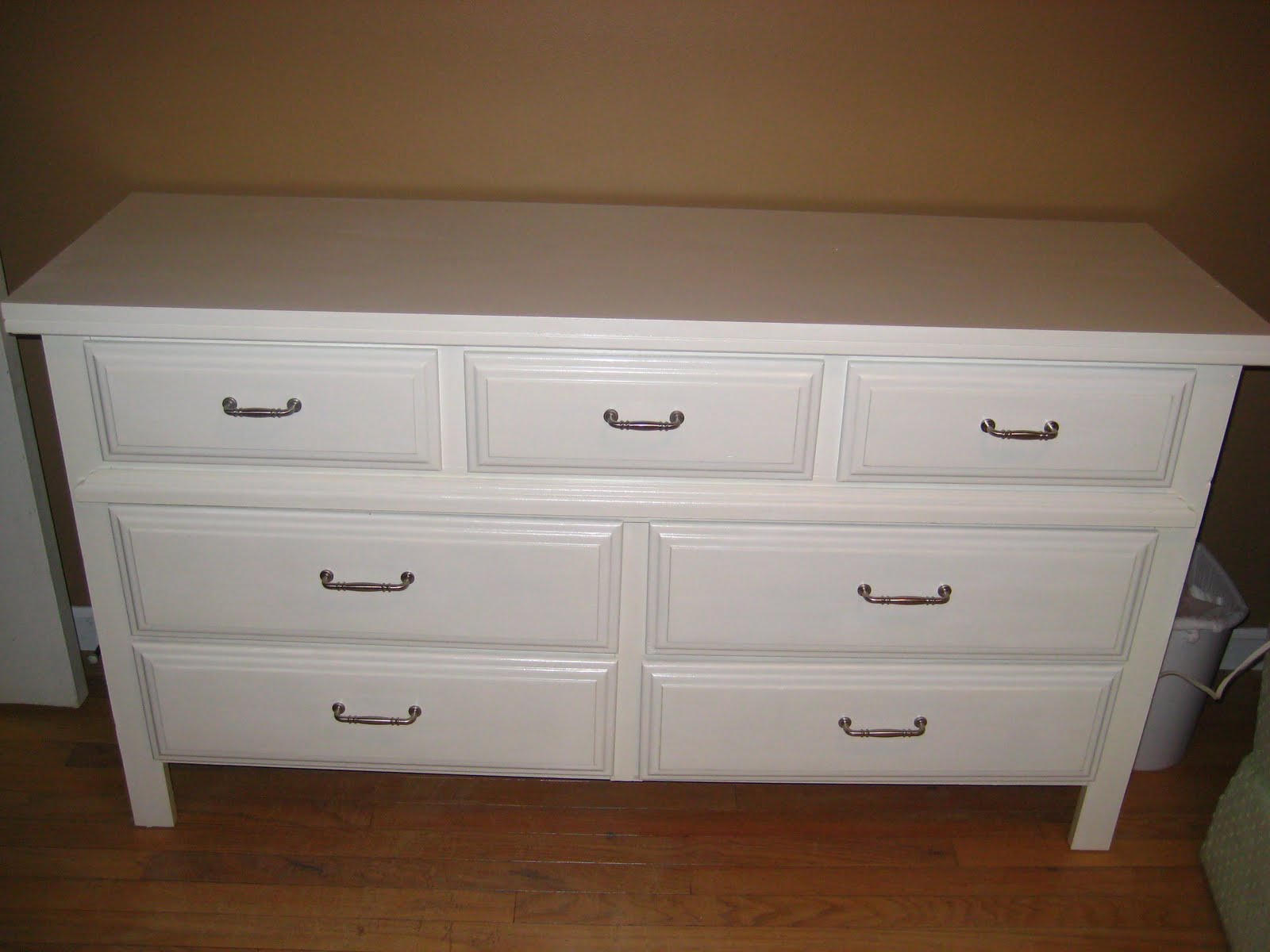 Remodelaholic Dresser Redo From Wood To White