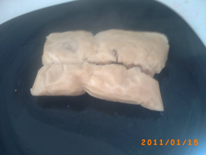 Mis recetas CM Pastel en hoja de harina de maiz (Tamales)