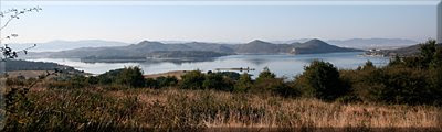 Vista del Embalse de Uribarri-Ganboa