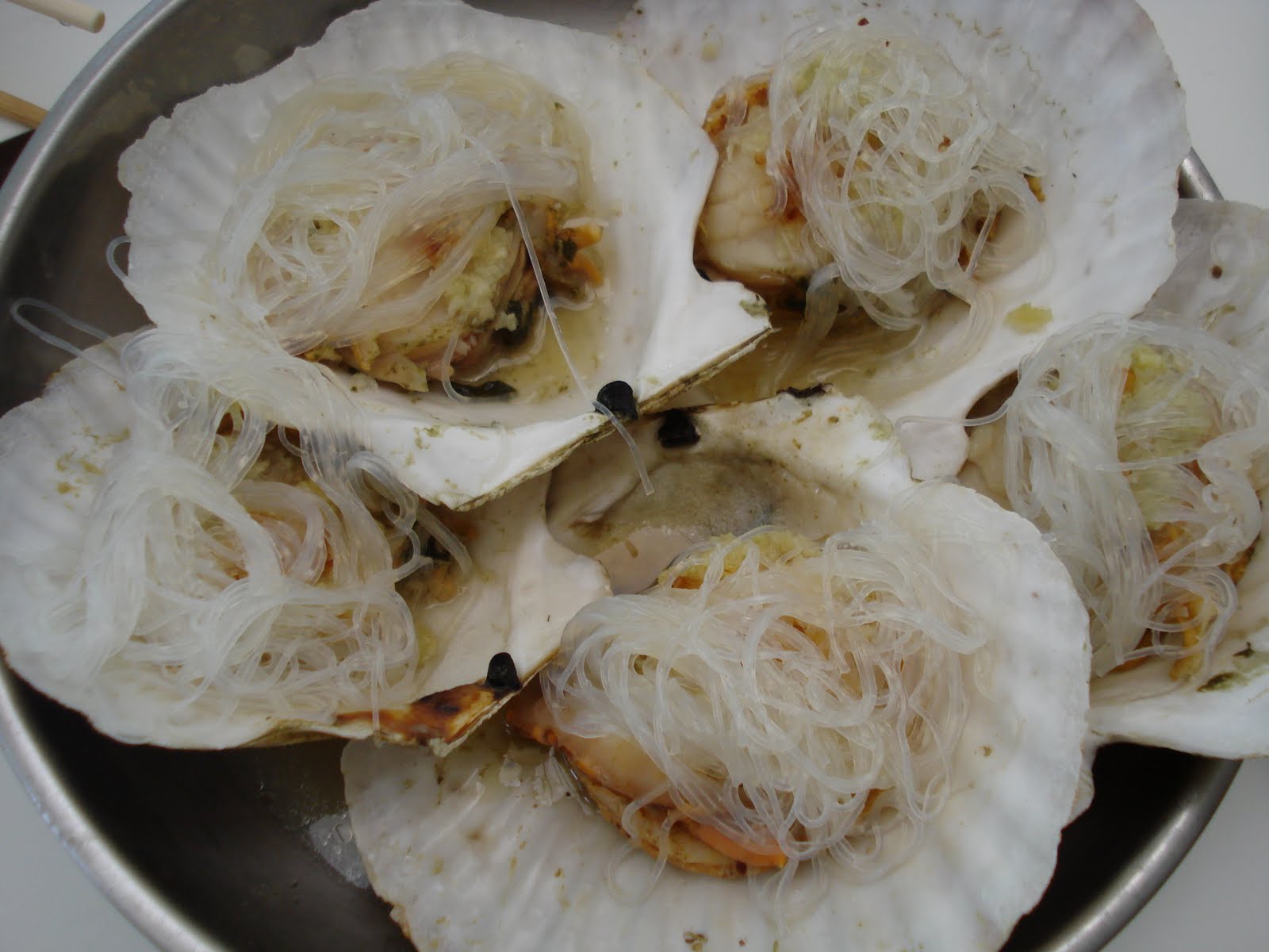 Tried and True Recipes Chinese Steamed Fresh Garlic Scallops