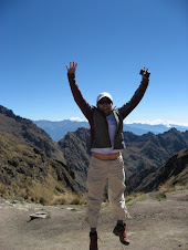 Carina in Machu Picchu