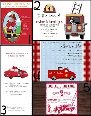 firetruck+invites