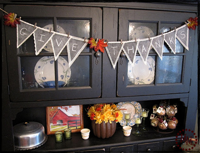 diy chalkboard bunting