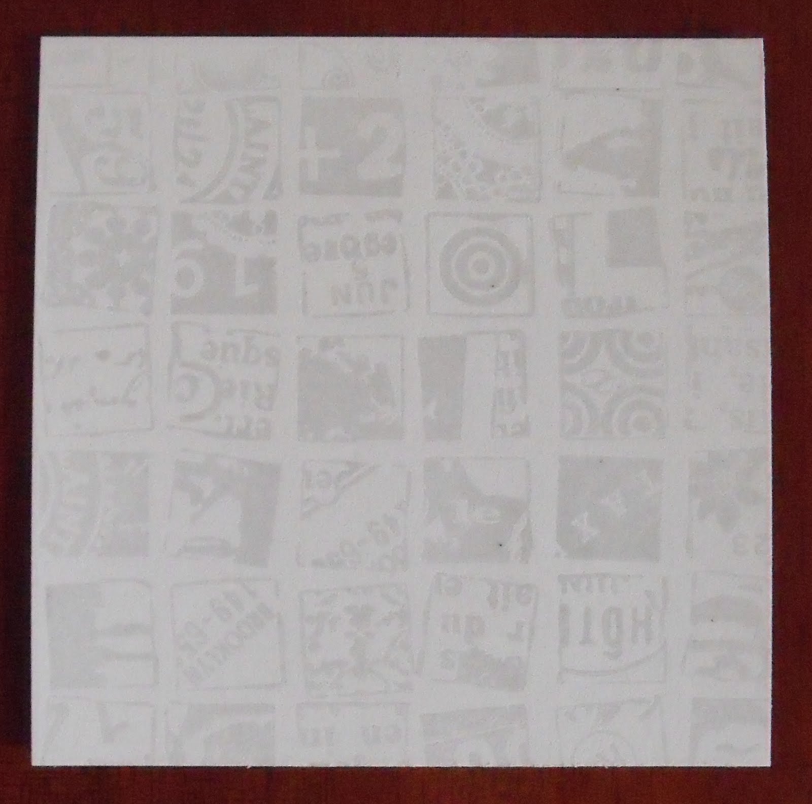 In Rosie's Book Copic Airbrushing and Embossing Powder Resist