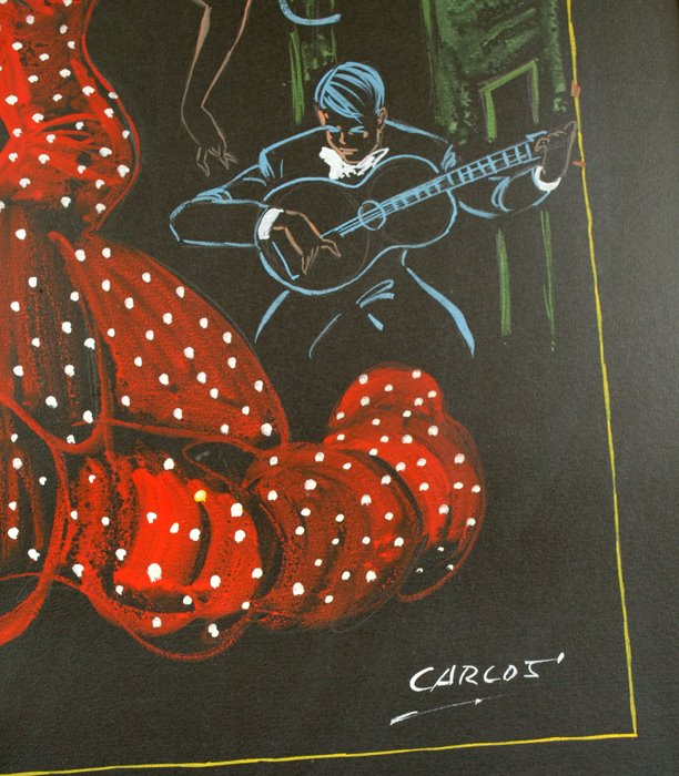 [Kitsch+Spanish+painting+by+Carlos+-+female+flameno+-+www.ShopCuroius.com.jpg]