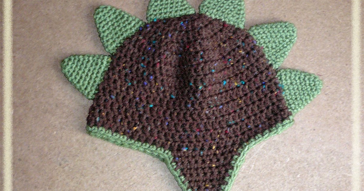 Danyel Pink Designs CROCHET PATTERN Dinosaur Spikes