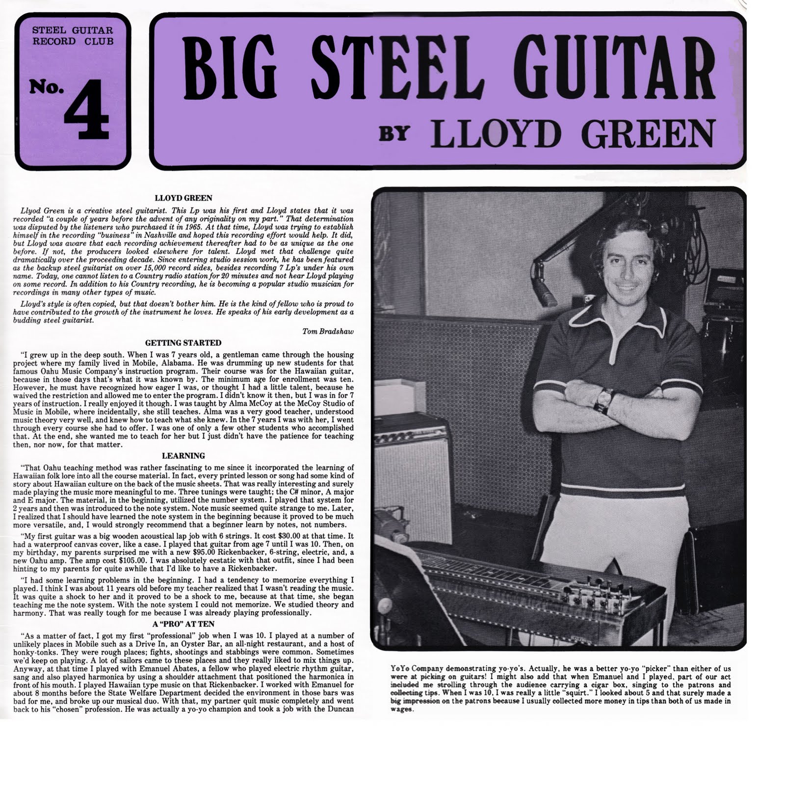 Rare Steel Guitar Albums Lloyd Green