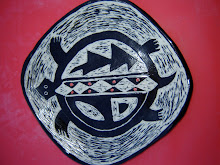 Turtle Sgraffito Small Plate