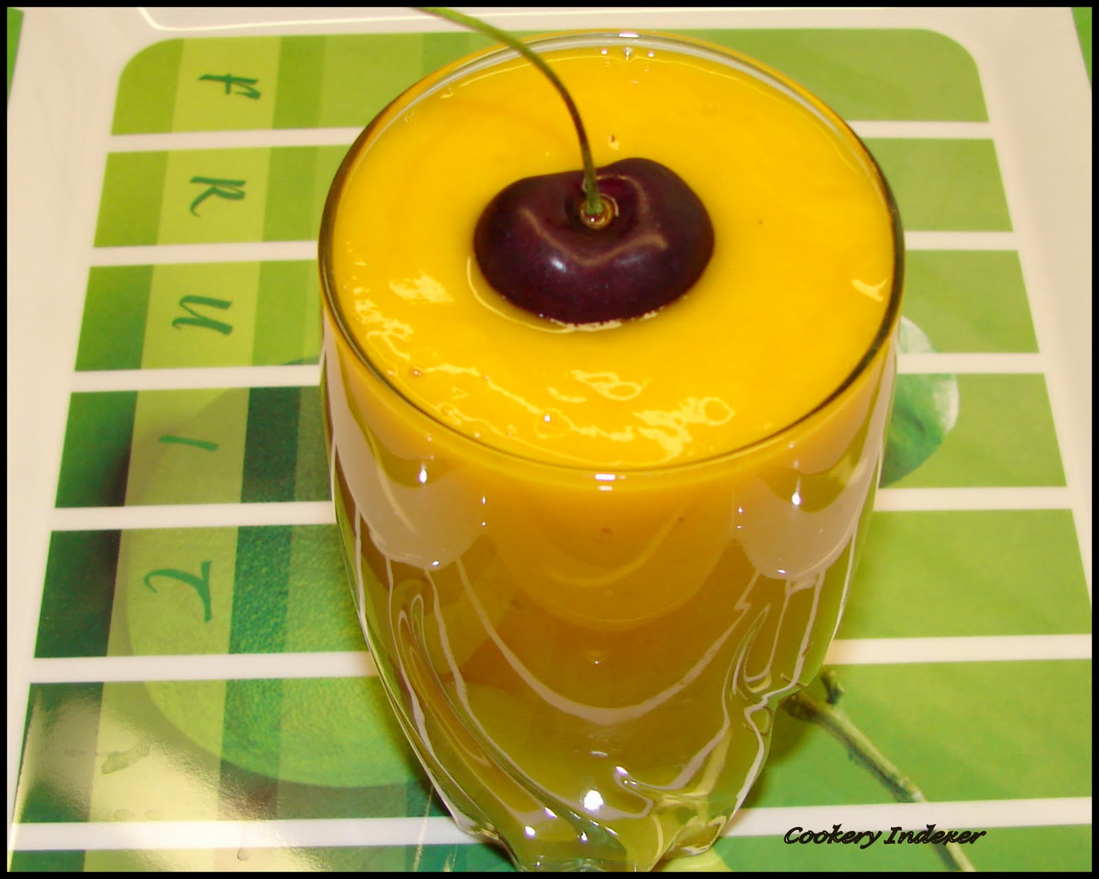 ! Regional Indian Cuisine Blogroll ! Mango Banana Orange Smoothie