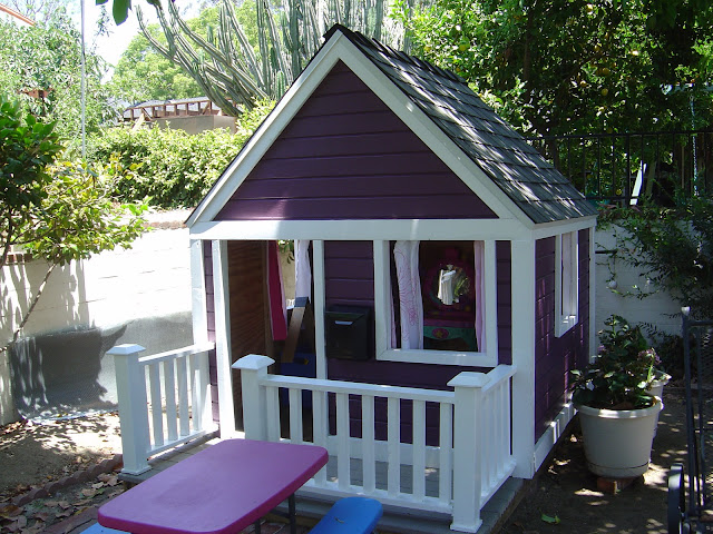 Backyard Playhouse of Organizing Made Fun's home tour
