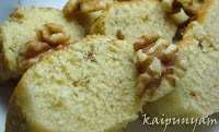 Sponge Cake with Walnuts