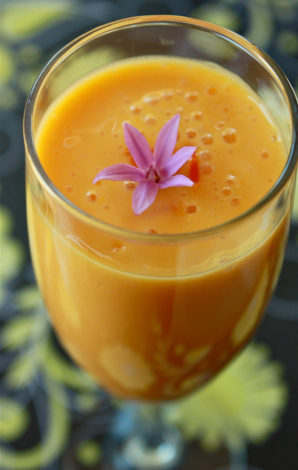 Sreelus Tasty Travels: Saffron Mango Lassi