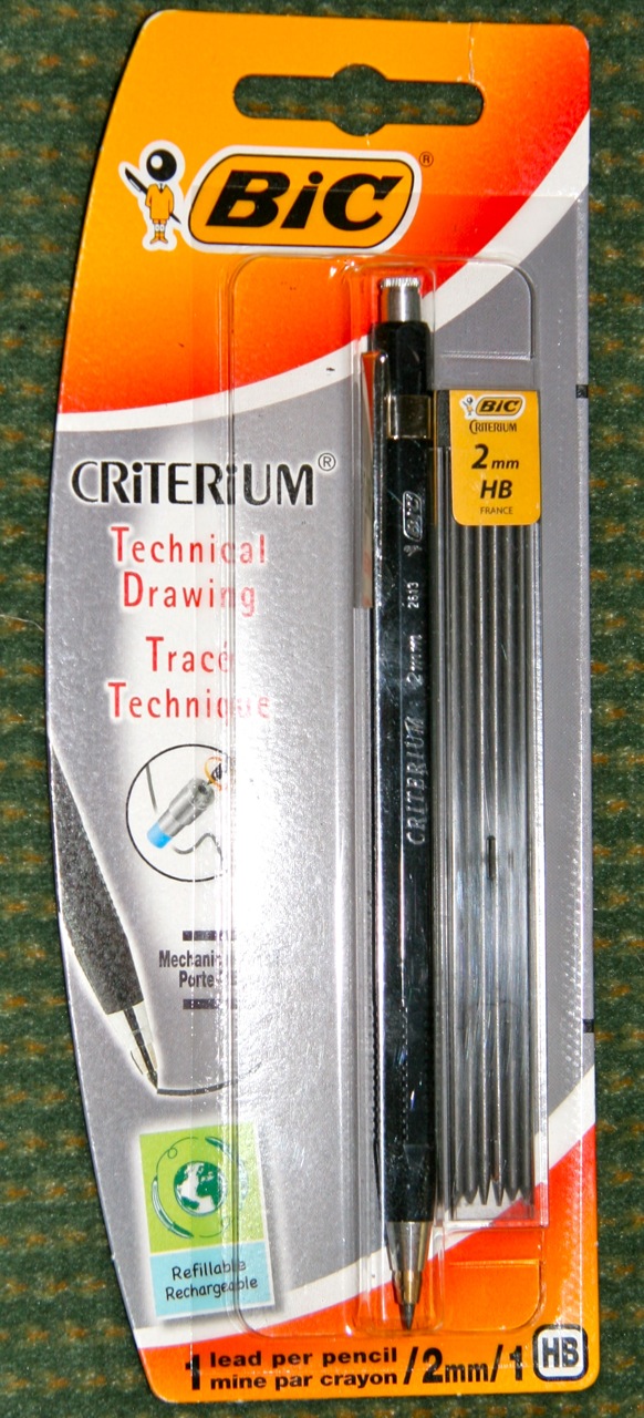 Philofaxy: BIC Criterium 2.0 mm Mechanical Pencil