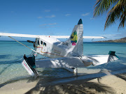 . couple of vintage seaplanes. Just an amazing way to traveljust step . (fiji seaplane )